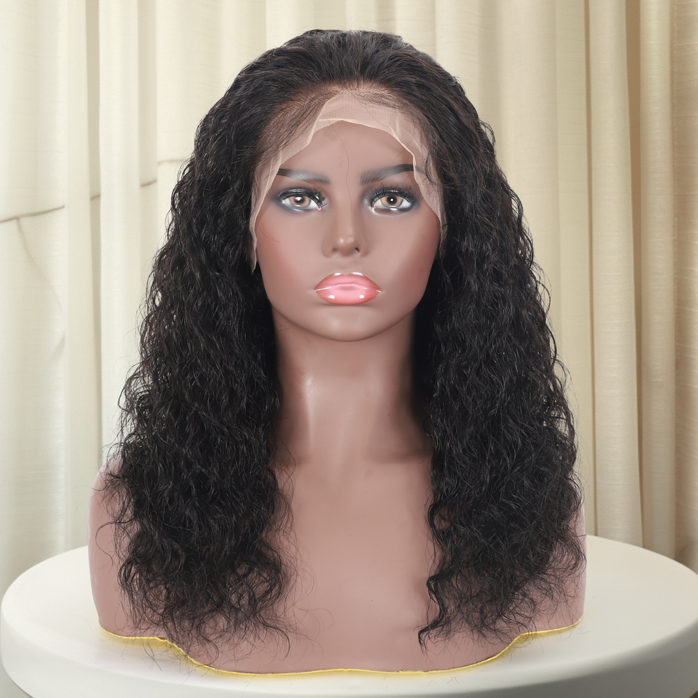 Brooklyn Soft Curl Lace Front Wig – Burmese Virgin Human Hair, Glueless & Natural Hairline