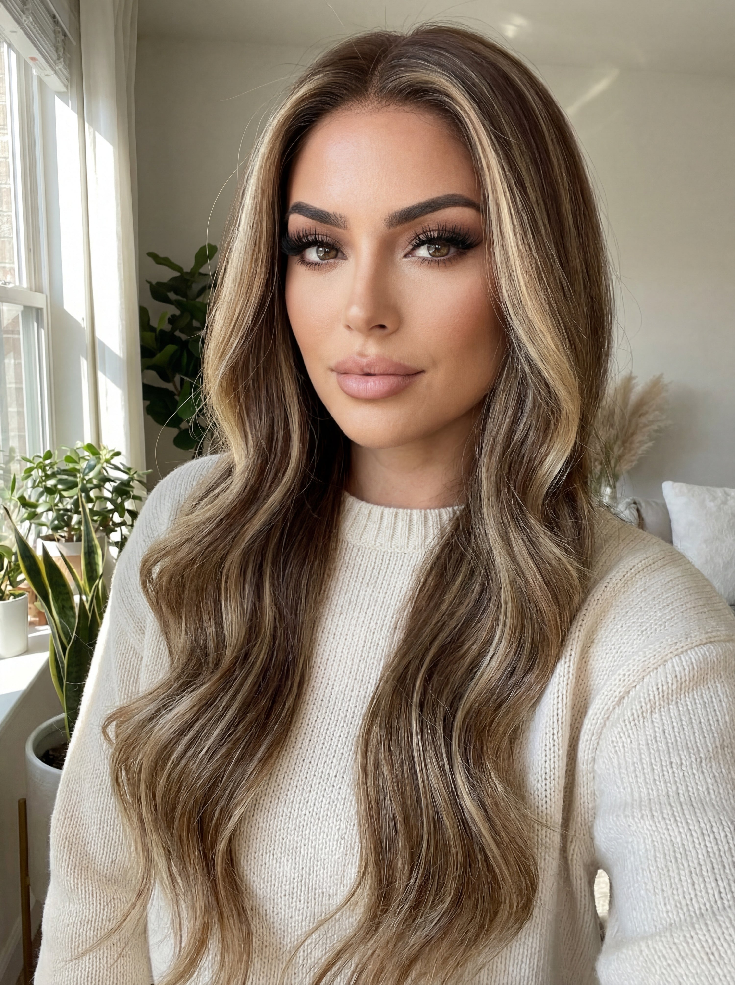 Leilani HD 13x6 Luxury Wavy Straight Lace Front Wig
