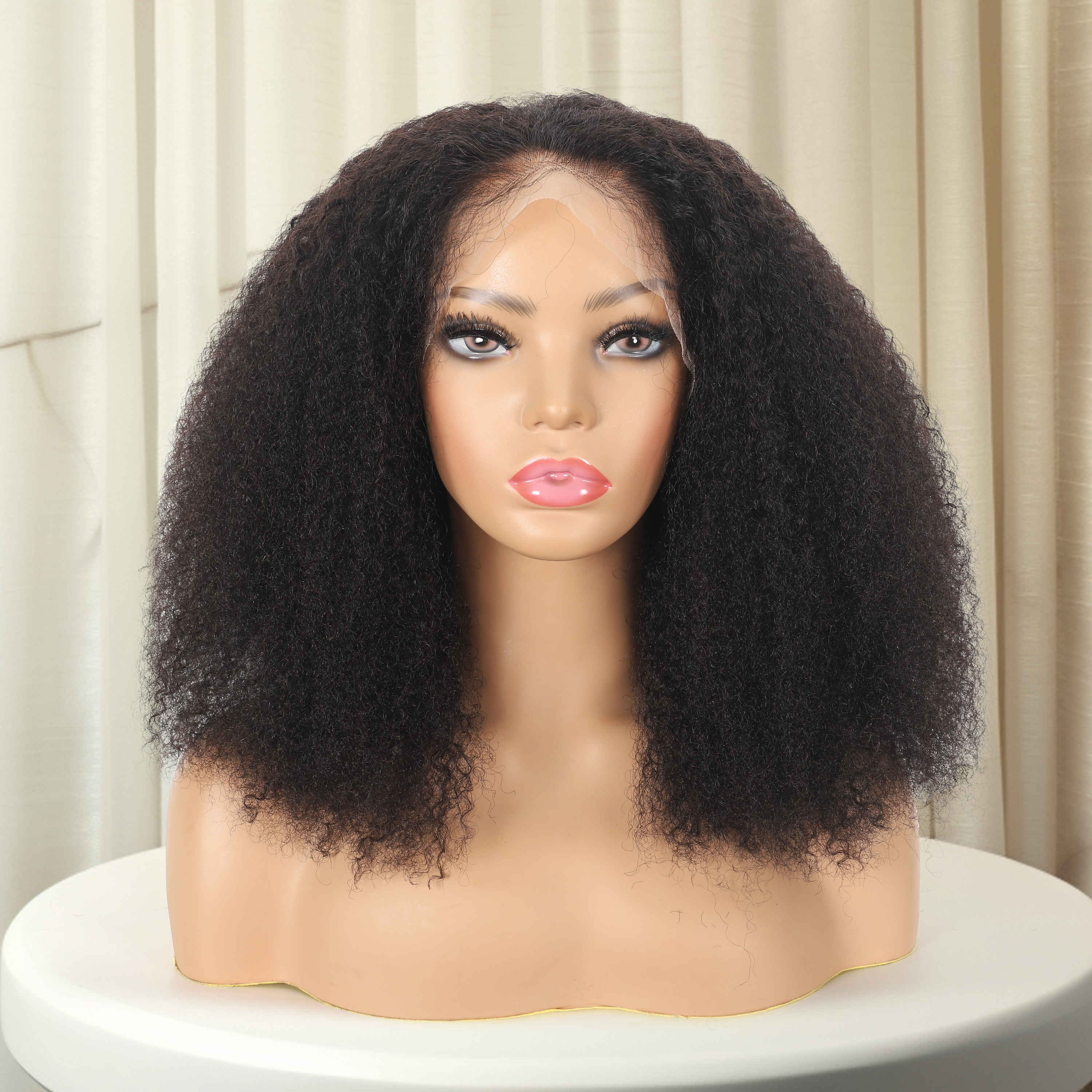 Monica Jerry Curl Lace Front Wig