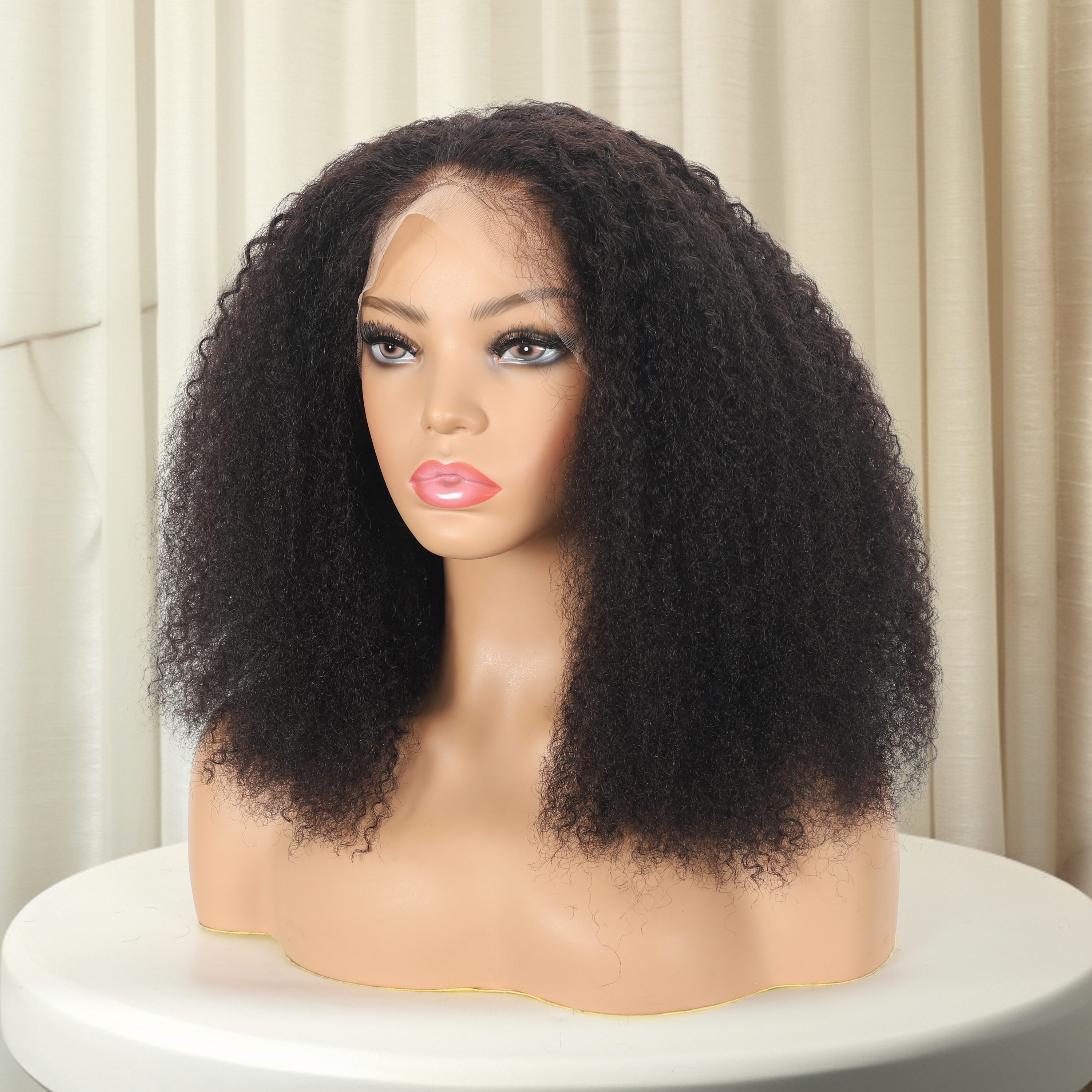 Monica Jerry Curl Lace Front Wig