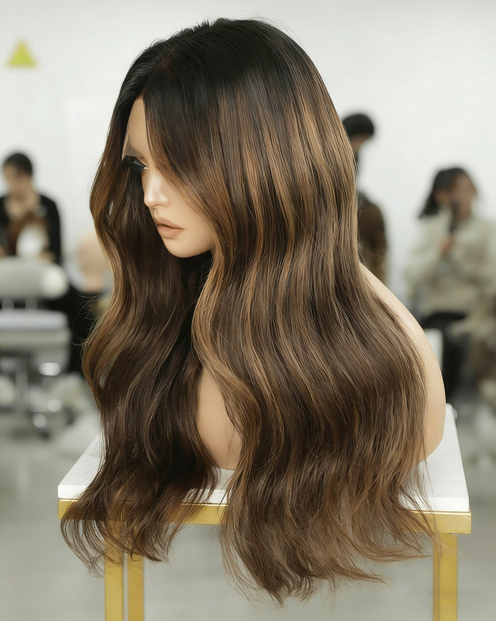 Kimberly HD 13x6 Luxury Wavy Lace Front Wig – Brazilian Human Hair, Glueless & Ready to Wear