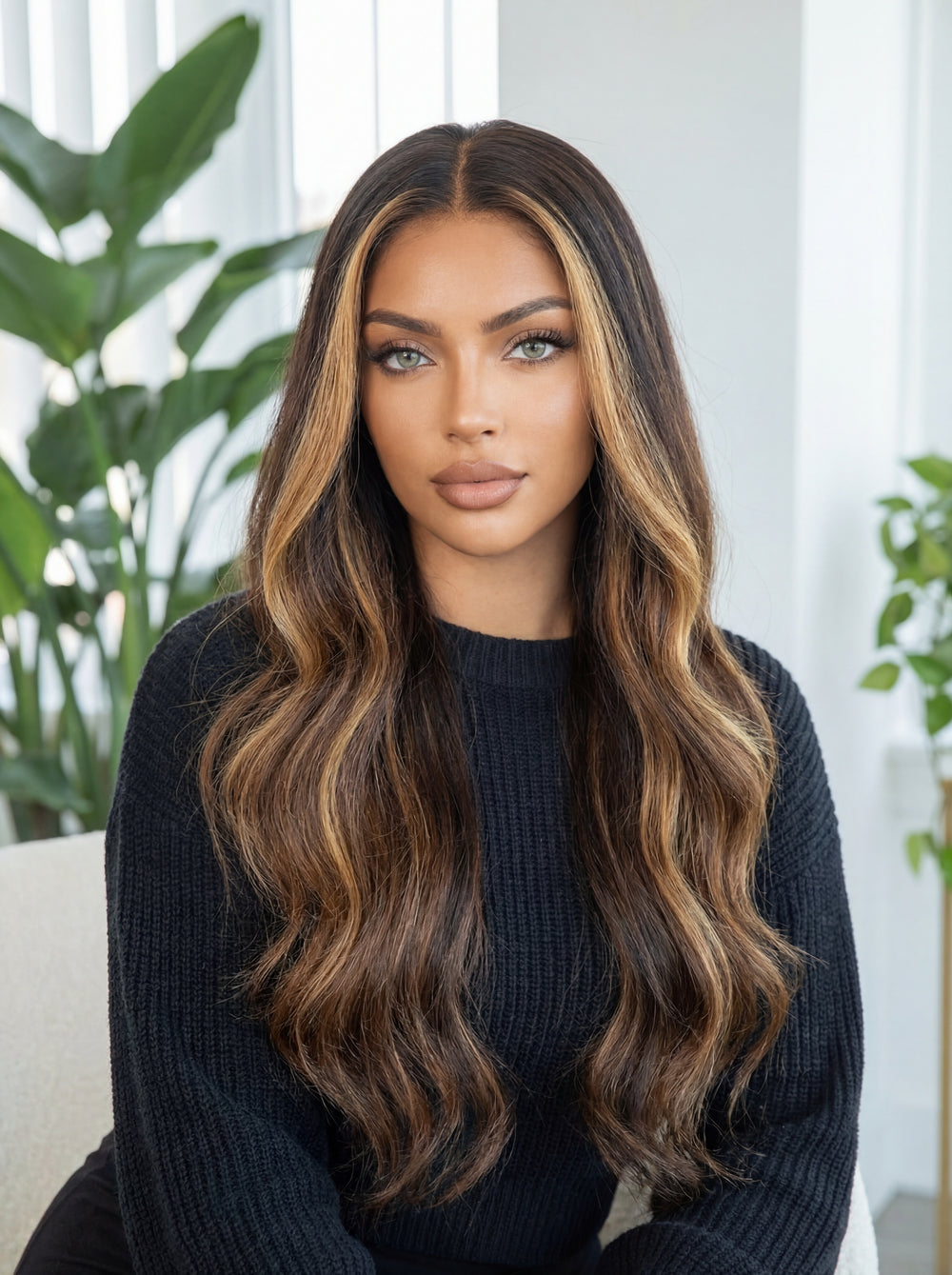 Giada | HD 13x6 Luxury Wavy Straight Lace Front Wig