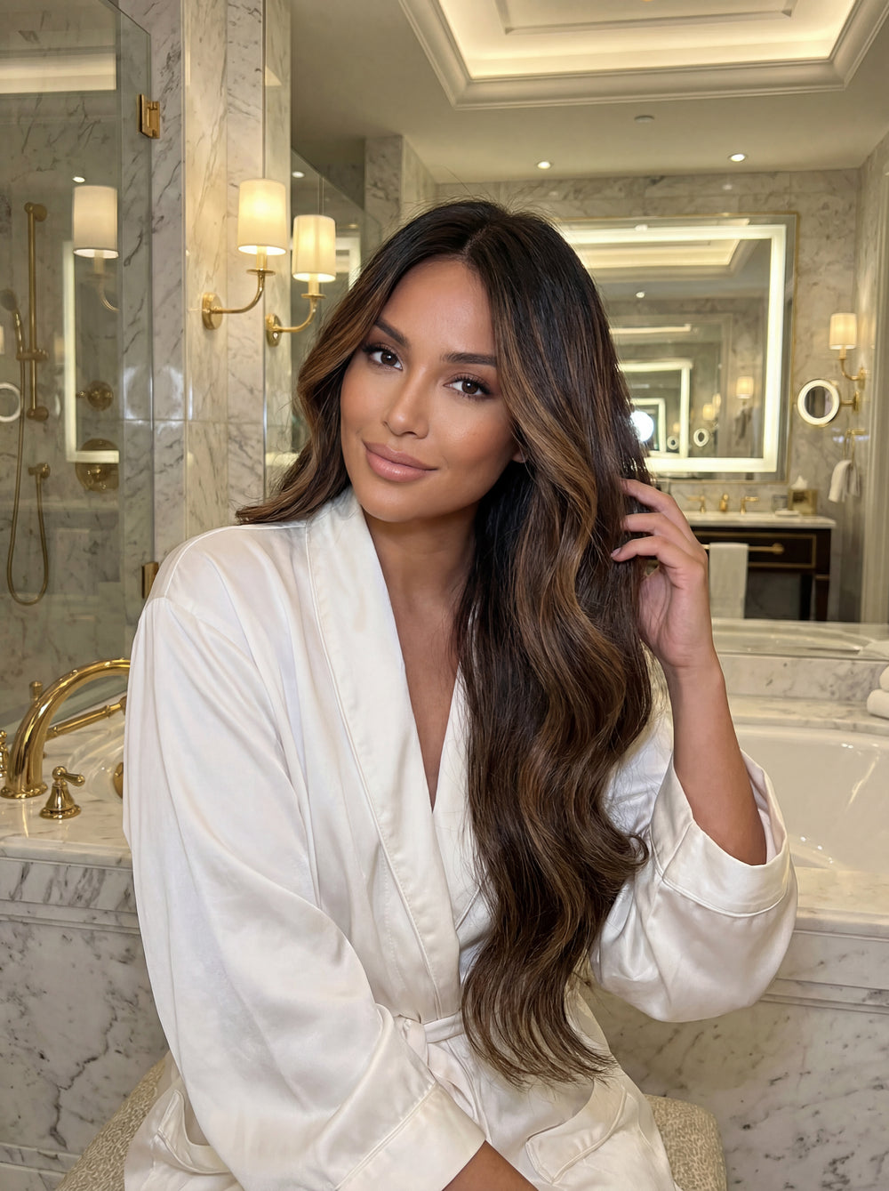 Kimberly HD 13x6 Luxury Curly Lace Front Wig – Brazilian Human Hair, Glueless & Ready to Wear